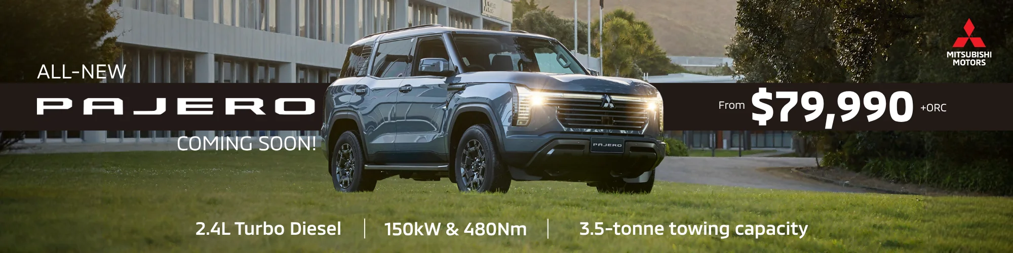 All-new Mitsubishi Pajero
